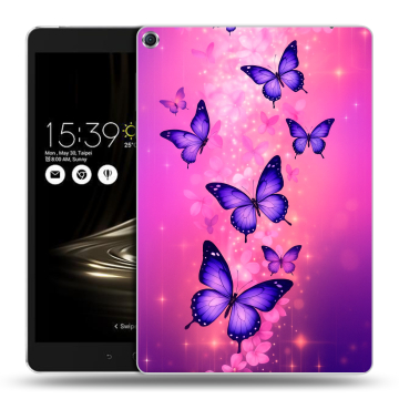 Силиконовый чехол на ASUS ZenPad 3S 10 с принтом Бабочки
