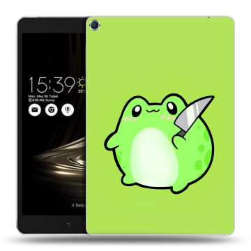 Силиконовый чехол на ASUS ZenPad 3S 10 с принтом Лягушенок