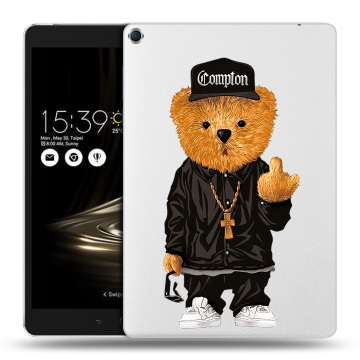 Силиконовый чехол на ASUS ZenPad 3S 10 с принтом Мишка