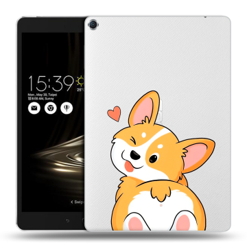 Силиконовый чехол на ASUS ZenPad 3S 10 с принтом Корги