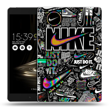 Силиконовый чехол на ASUS ZenPad 3S 10 с принтом Найк