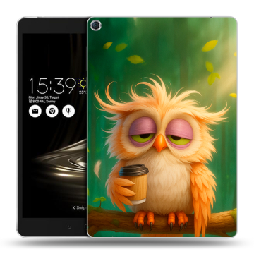 Силиконовый чехол на ASUS ZenPad 3S 10 с принтом сова