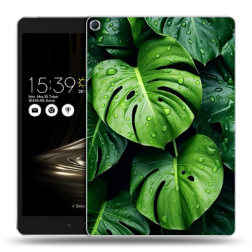 Силиконовый чехол на ASUS ZenPad 3S 10 с принтом Листья