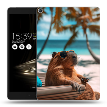 Силиконовый чехол на ASUS ZenPad 3S 10 с принтом Капибара