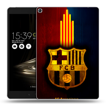 Силиконовый чехол на ASUS ZenPad 3S 10 с принтом Барселона Barcelona