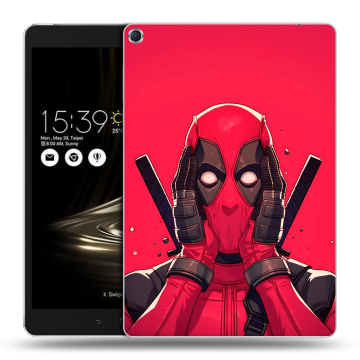 Силиконовый чехол на ASUS ZenPad 3S 10 с принтом Дедпул Deadpool