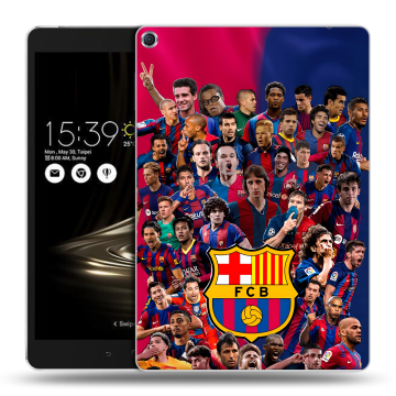 Силиконовый чехол на ASUS ZenPad 3S 10 с принтом Барселона Barcelona