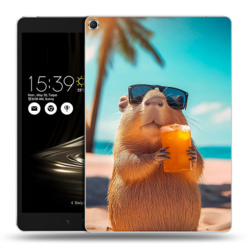 Силиконовый чехол на ASUS ZenPad 3S 10 с принтом Капибара