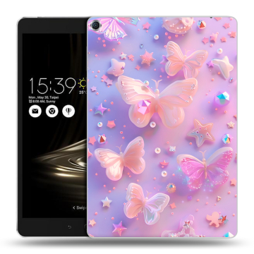 Силиконовый чехол на ASUS ZenPad 3S 10 с принтом Бабочки