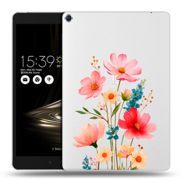 Силиконовый чехол на ASUS ZenPad 3S 10 с принтом Цветы Силиконовый чехол на ASUS ZenPad 3S 10 с принтом Цветы