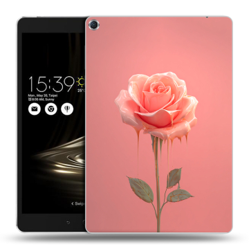Силиконовый чехол на ASUS ZenPad 3S 10 с принтом Розовая роза Силиконовый чехол на ASUS ZenPad 3S 10 с принтом Розовая роза