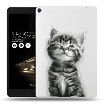 Силиконовый чехол на ASUS ZenPad 3S 10 с принтом Котенок