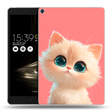 Силиконовый чехол на ASUS ZenPad 3S 10 с принтом Розовый котенок Силиконовый чехол на ASUS ZenPad 3S 10 с принтом Розовый котенок