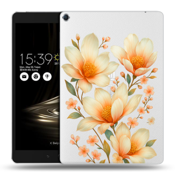Силиконовый чехол на ASUS ZenPad 3S 10 с принтом Цветы Силиконовый чехол на ASUS ZenPad 3S 10 с принтом Цветы