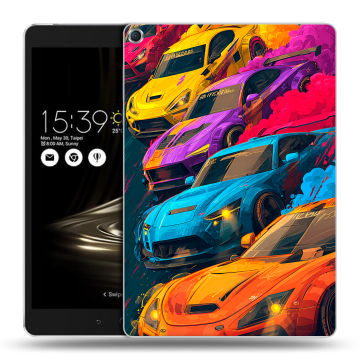 Силиконовый чехол на ASUS ZenPad 3S 10 с принтом Тачки Силиконовый чехол на ASUS ZenPad 3S 10 с принтом Тачки