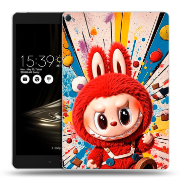 Силиконовый чехол на ASUS ZenPad 3S 10 с принтом Labubu Лабубу