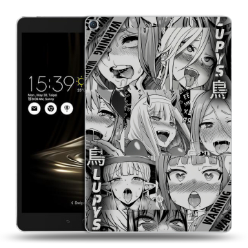Силиконовый чехол на ASUS ZenPad 3S 10 с принтом Ahegao Ахегао Аниме