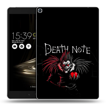 Силиконовый чехол на ASUS ZenPad 3S 10 с принтом Death note Тетрадь смерти