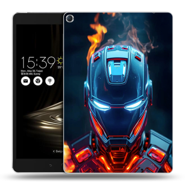 Силиконовый чехол на ASUS ZenPad 3S 10 с принтом IronMan Железный человек