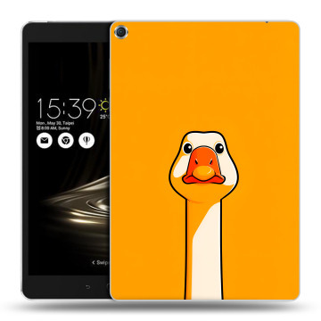 Силиконовый чехол на ASUS ZenPad 3S 10 с принтом Смешная утка
