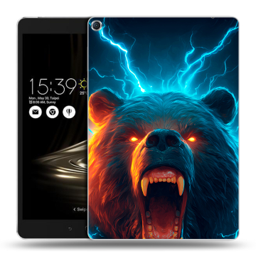 Силиконовый чехол на ASUS ZenPad 3S 10 с принтом Медведь