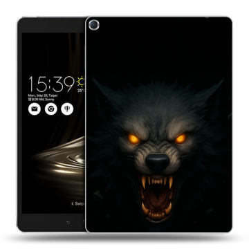 Силиконовый чехол на ASUS ZenPad 3S 10 с принтом Волк
