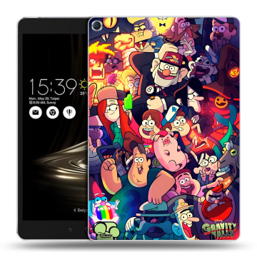 Силиконовый чехол на ASUS ZenPad 3S 10 с принтом Gravity Falls Гравити Фолз