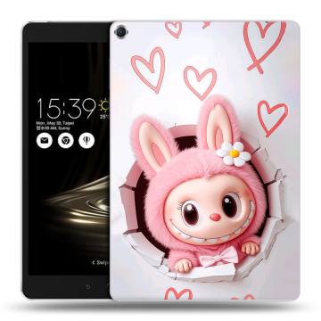 Силиконовый чехол на ASUS ZenPad 3S 10 с принтом Labubu Лабубу