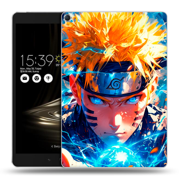 Силиконовый чехол на ASUS ZenPad 3S 10 с принтом Аниме Наруто Naruto