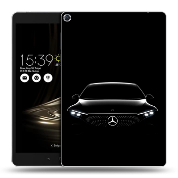 Силиконовый чехол на ASUS ZenPad 3S 10 с принтом Mercedes Мерседес