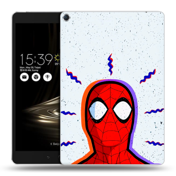 Силиконовый чехол на ASUS ZenPad 3S 10 с принтом Spiderman Человек паук
