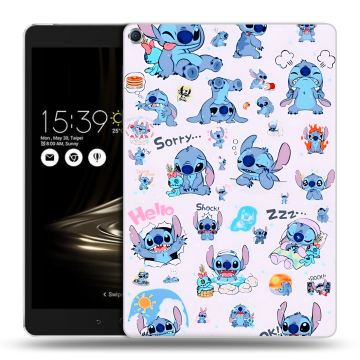 Силиконовый чехол на ASUS ZenPad 3S 10 с принтом Лило и Стич