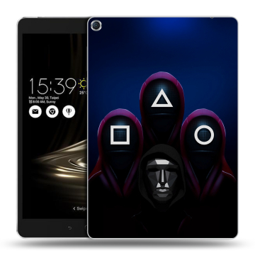 Силиконовый чехол на ASUS ZenPad 3S 10 с принтом Игра Кальмара