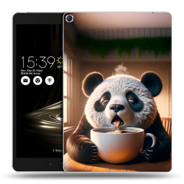 Силиконовый чехол на ASUS ZenPad 3S 10 с принтом смешная панда