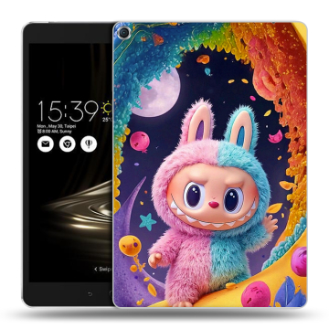 Силиконовый чехол на ASUS ZenPad 3S 10 с принтом Labubu Лабубу
