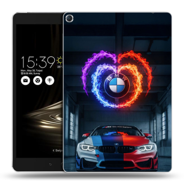 Силиконовый чехол на ASUS ZenPad 3S 10 с принтом BMW БМВ