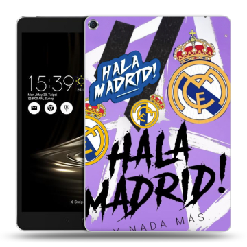 Силиконовый чехол на ASUS ZenPad 3S 10 с принтом Real Madrid Реал Мадрид
