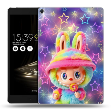 Силиконовый чехол на ASUS ZenPad 3S 10 с принтом Labubu Лабубу