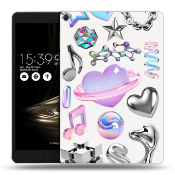 Силиконовый чехол на ASUS ZenPad 3S 10 с принтом Y2K