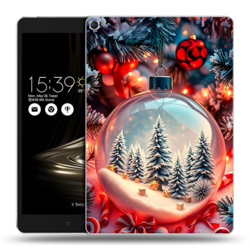 Силиконовый чехол на ASUS ZenPad 3S 10 с принтом Новый год