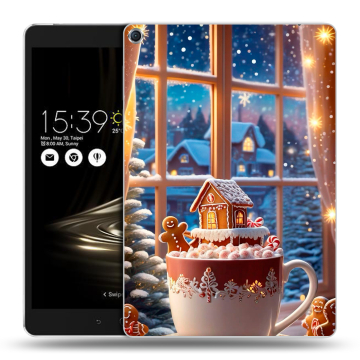 Силиконовый чехол на ASUS ZenPad 3S 10 с принтом Новый год