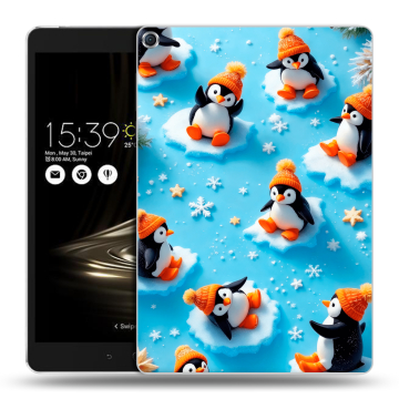 Силиконовый чехол на ASUS ZenPad 3S 10 с принтом Новый год