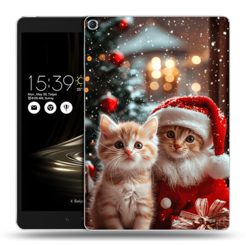 Силиконовый чехол на ASUS ZenPad 3S 10 с принтом Новый год