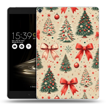 Силиконовый чехол на ASUS ZenPad 3S 10 с принтом Новый год