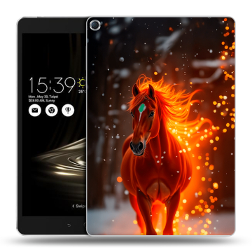 Силиконовый чехол на ASUS ZenPad 3S 10 с принтом Новый год