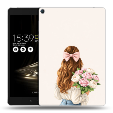 Силиконовый чехол на ASUS ZenPad 3S 10 с принтом женский