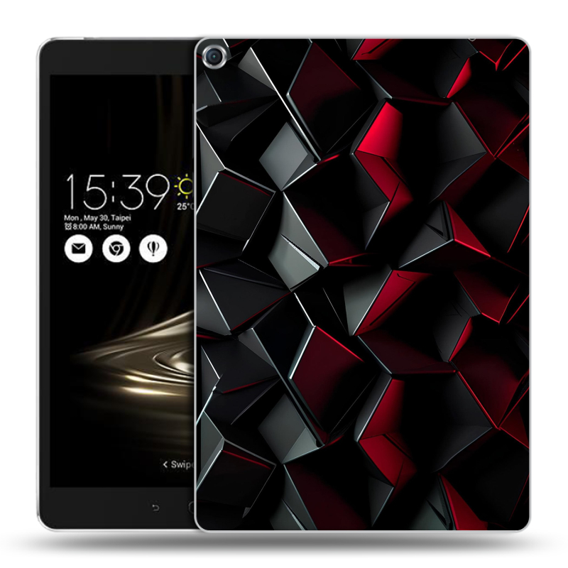 Силиконовый чехол на ASUS ZenPad 3S 10 с принтом Абстракция Силиконовый чехол на ASUS ZenPad 3S 10 с принтом Абстракция