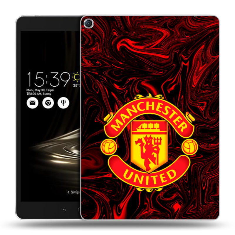 Силиконовый чехол на ASUS ZenPad 3S 10 с принтом Manchester United Силиконовый чехол на ASUS ZenPad 3S 10 с принтом Manchester United