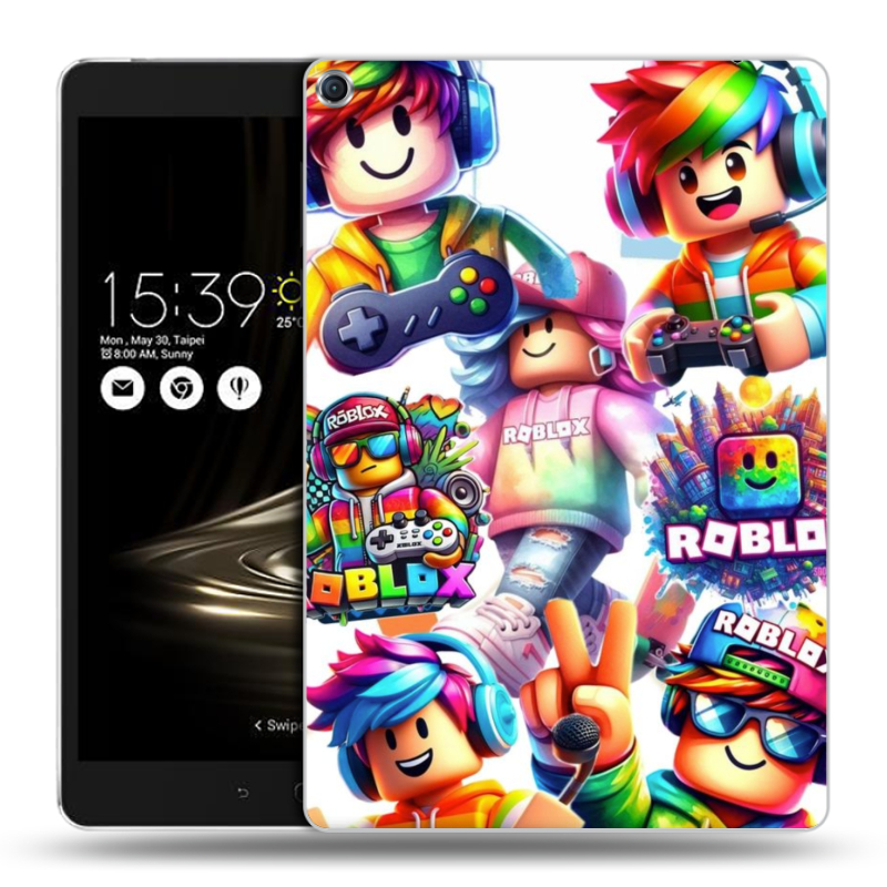 Силиконовый чехол на ASUS ZenPad 3S 10 с принтом Roblox Роблокс Силиконовый чехол на ASUS ZenPad 3S 10 с принтом Roblox Роблокс