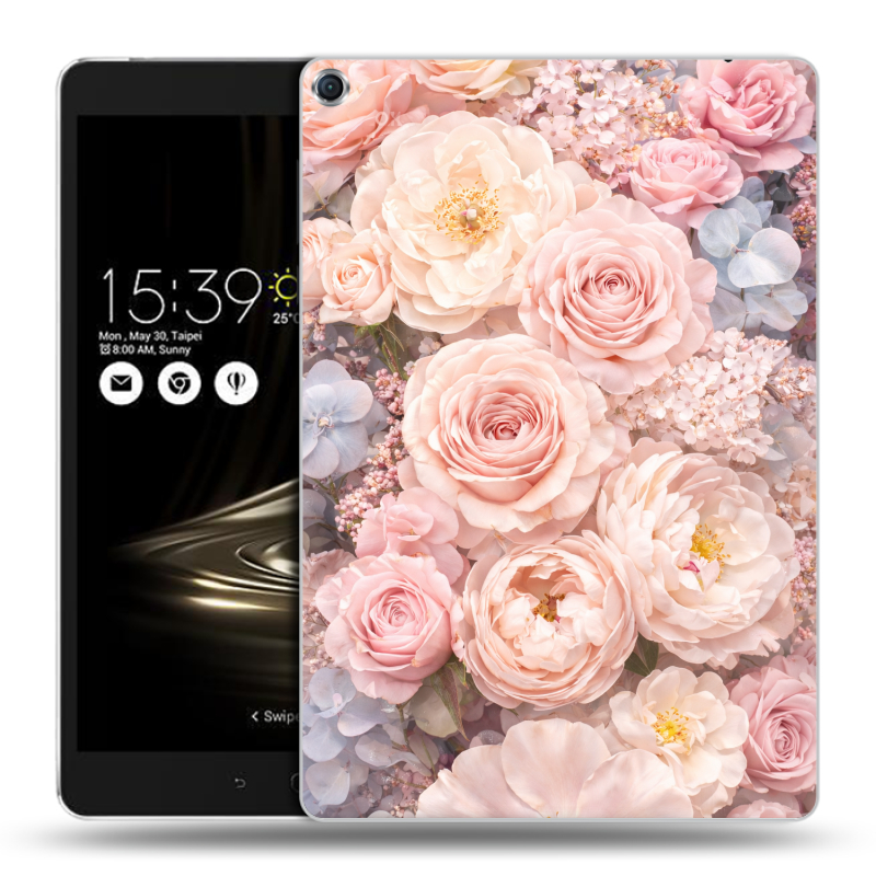 Силиконовый чехол на ASUS ZenPad 3S 10 с принтом женский Силиконовый чехол на ASUS ZenPad 3S 10 с принтом женский